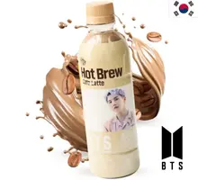 Hot Brew Drink HotBrew BTS Café Latte 350ml Korea