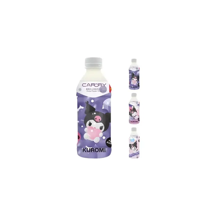 Sanrio Drink Sanrio Kuromi Grape Yogurt 350ml Taiwan