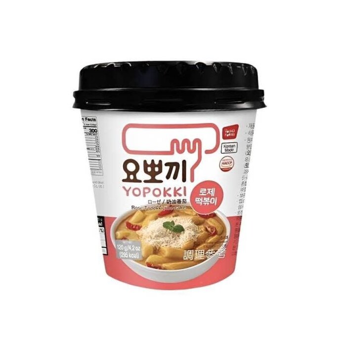 Yopokki Ramen Yopokki Topokki Rosé Spicy Cup 120gr Korea