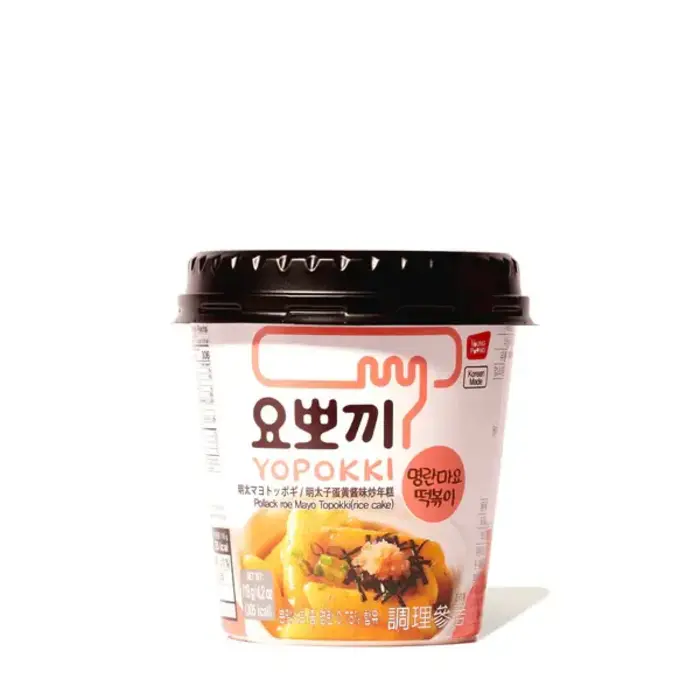 Yopokki Ramen Yopokki Topokki Pollack Roe Mayo Cheese Cup 120gr Korea