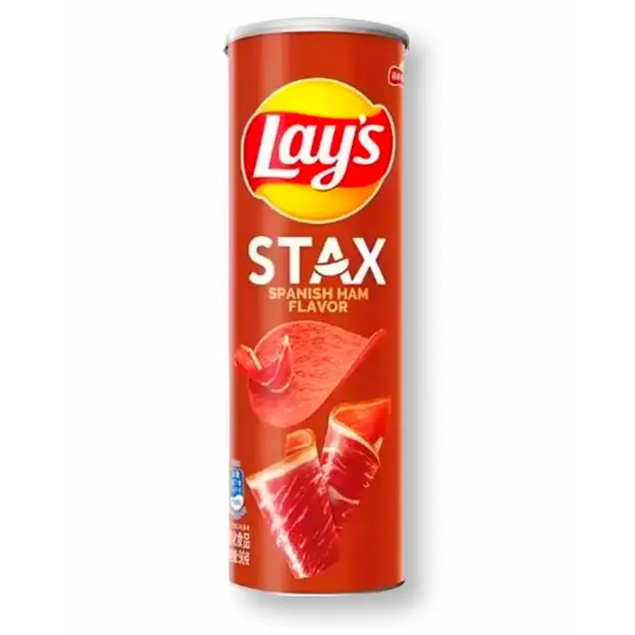 Lays Chips  Lay's STAX Spanish Ham 90gr China