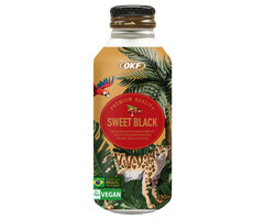 OKF Drink Premium Sweet Black, Safari Coffee Story, Arabica Brazil 390ml Korea