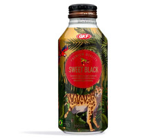 OKF Drink Premium Black Coffee, Safari Coffee Story, Arabica Brasil 390ml Korea