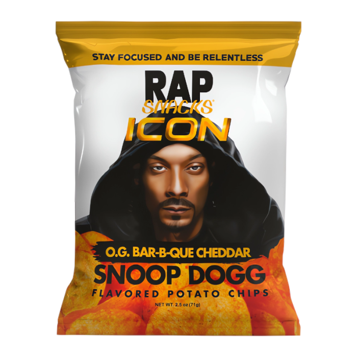 Manselle Chips Rap Snoop Dogg O.G. Bar-B-Que Cheddar 71gr