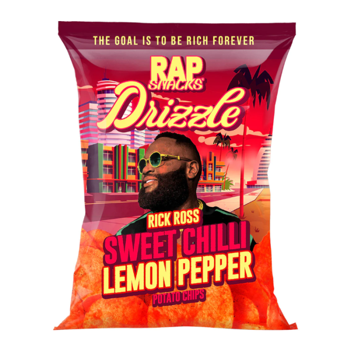 Manselle Chips Rap Rick Ross Sweet Chili Lemon Pepper 71gr