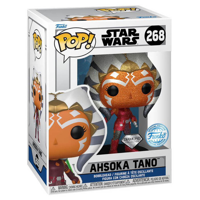 Funko Funko Star Wars 0268 Ahsoka Tano, Diamond Collection, Funko Special Edition