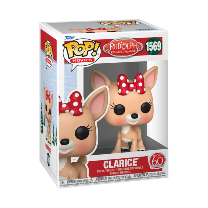 Funko Funko Movies 1569 Clarice, Rudolph The Red-Nosed ReinDeer