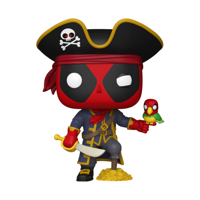 Funko Funko Marvel 1493 DeadPool as Long John Silver, DeadPool