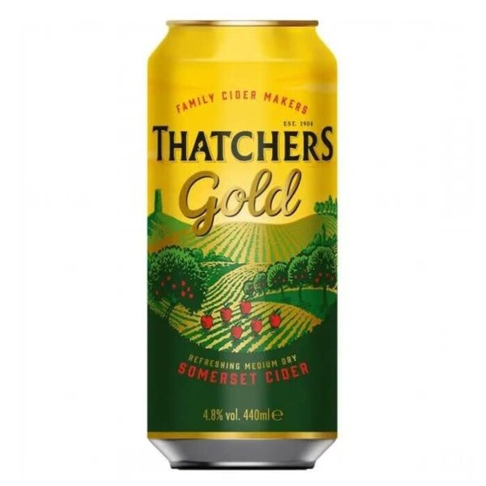Thatchers Drink Thatchers Gold Somerset Cider 4.8% 440ml