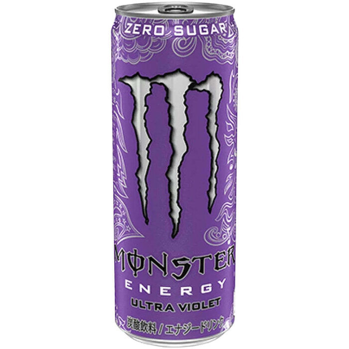 Monster Drink Monster Energy Ultra Violet Zero Sugar 355ml Japan