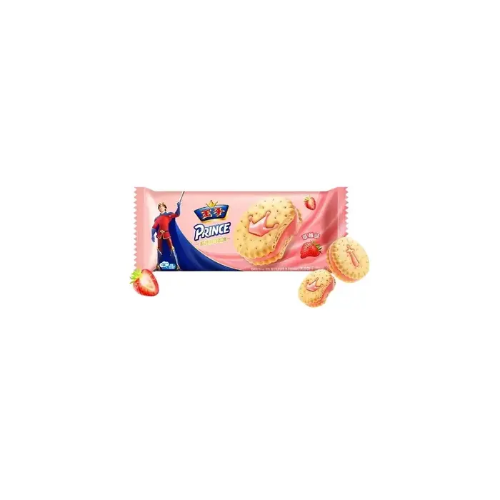 Prince Cookies Prince StrawBerry Biscuit 92gr