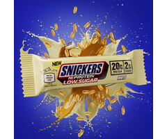 Snickers Chocolate Snickers Hi Protein Bar, White Chocolate Low Sugar 55gr