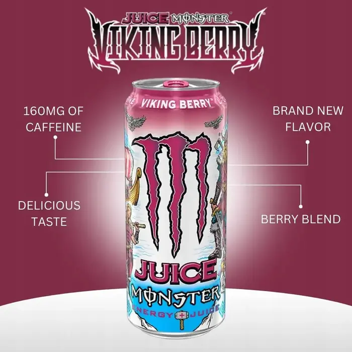 Monster Drink Monster Viking Berry Juice 458ml