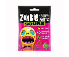 ZomBie Candy Zombie Sours Body PartZ 35gr
