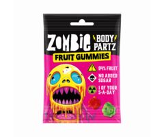 ZomBie Candy Zombie Fruit Gummies Body PartZ 35gr