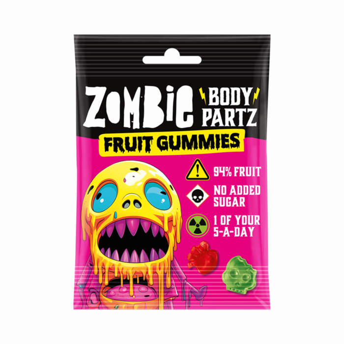ZomBie Candy Zombie Fruit Gummies Body PartZ 35gr