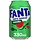 Drink Fanta WaterMelon Zero Sugar, Sandia 330ml Spain