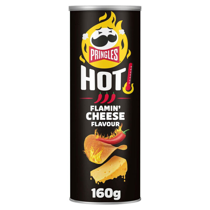 Chips Pringles Flamin Cheese Flavour 160gr
