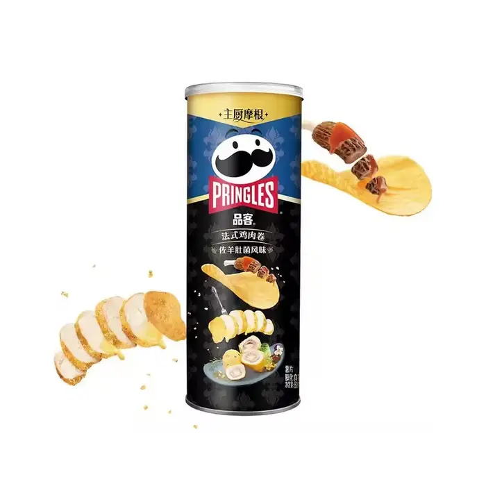 Chips Pringles French Style Chicken Twister, with Morel Flavor 80gr China