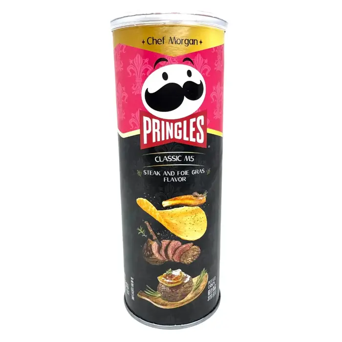 Chips Pringles Steak and Foie Gras Flavor 80gr China