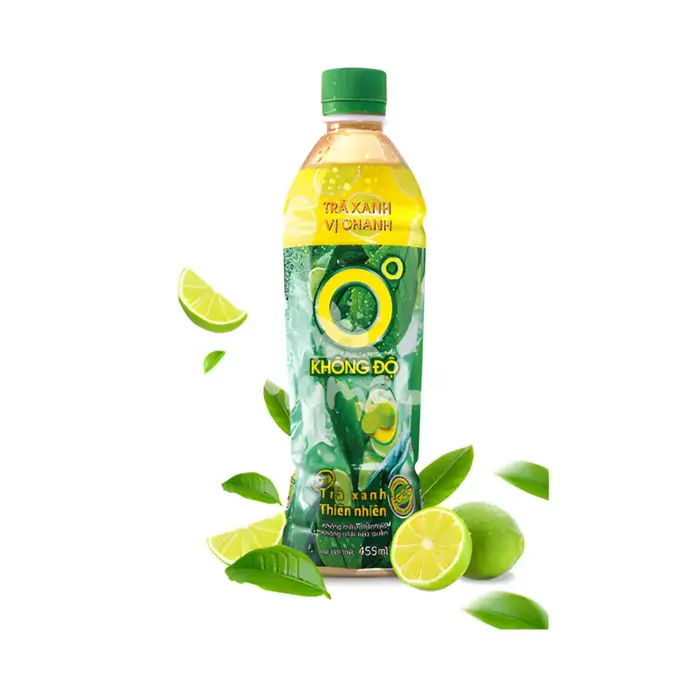 Absolut Drink Green Tea Tra Xanh Khong Do 455ml Vietnam