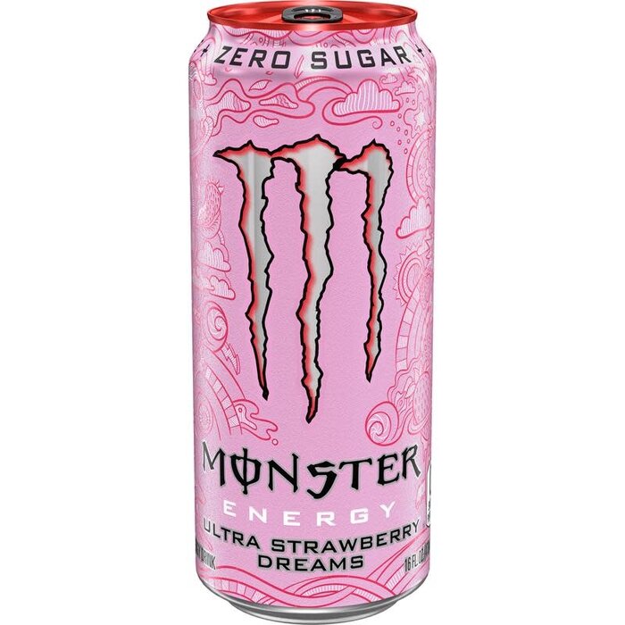 Monster Drinks Monster Ultra StrawBerry Dreams Zero Sugar 500ml