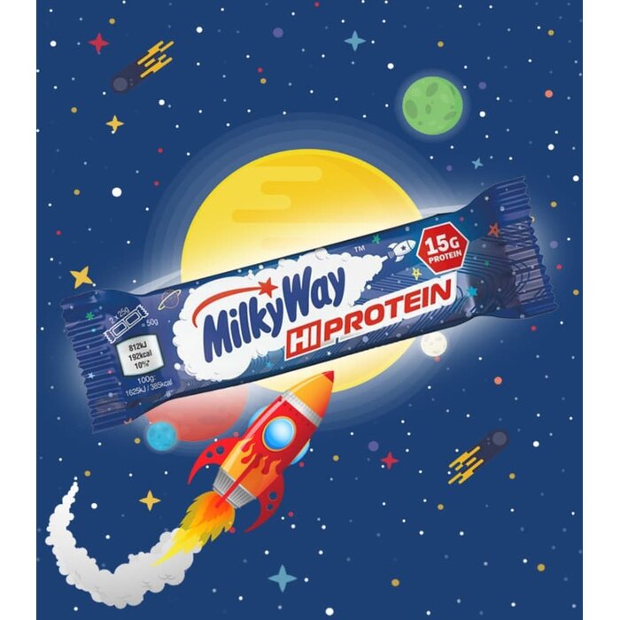 Milky Way Chocolate MilkyWay Hi Protein Bar 50gr