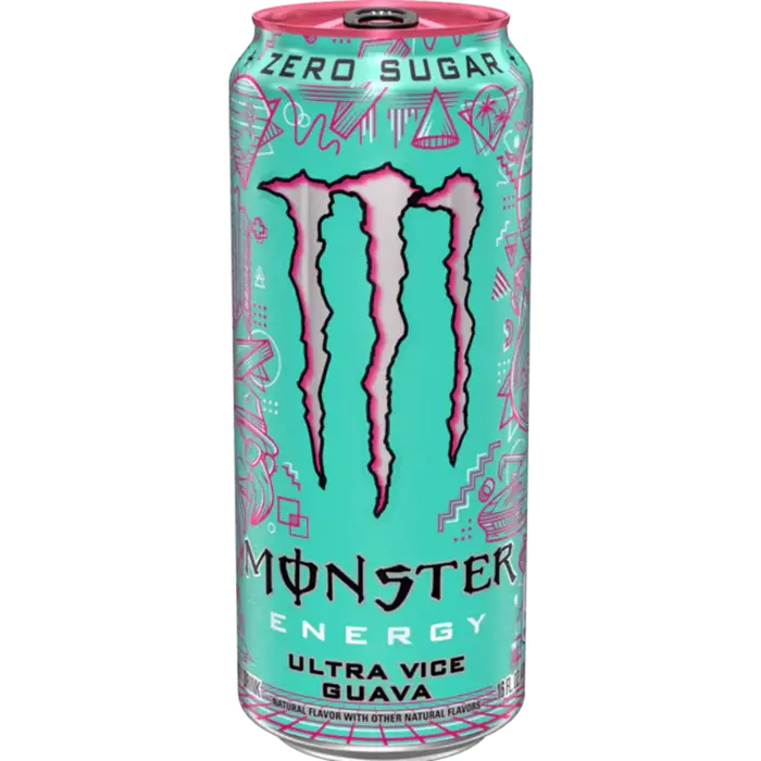 Monster Drink Monster Ultra Vice Guava, Zero Sugar 473ml