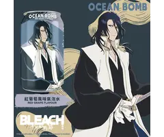 Ocean Bomb Drink Bleach, Byakuya Kuchiki, Red Grape Flavour 330ml