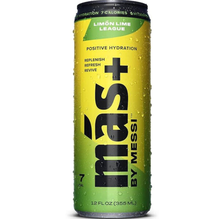 Messi Drink Mas+ Lime By Messi 355ml