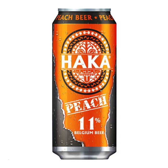 HAKA Drink Haka Belgium Beer, Peach 11% alc