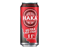 HAKA Drink Haka Belgium Beer, Ultra Red Fruit 11% alc 500ml