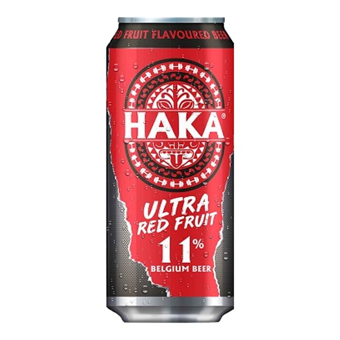 HAKA Drink Haka Belgium Beer, Ultra Red Fruit 11% alc