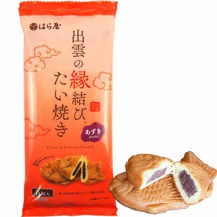 Haraya TaiYaki Cookies Haraya Taiyaki Azuki 150gr Japan