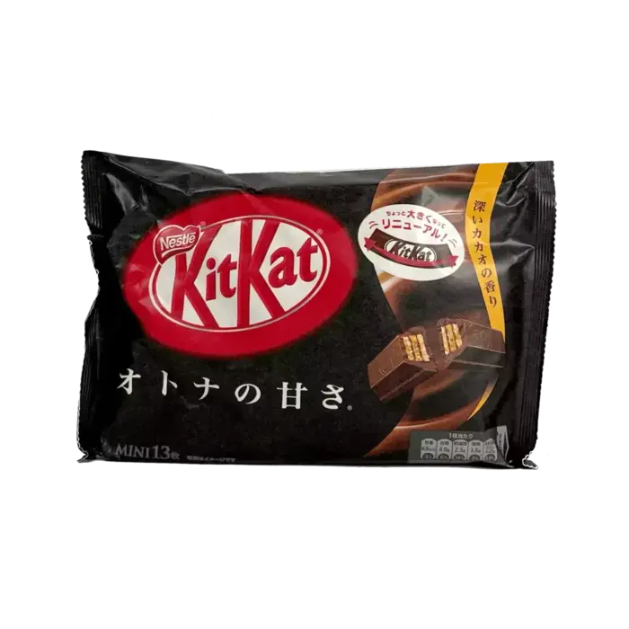 KitKat Chocolate Kit Kat Wafer Bar Mini Black Dark Chocolate 135,6gr