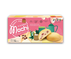 Bamboo House Mochi Red Bean Soft Pie 180gr Taiwan
