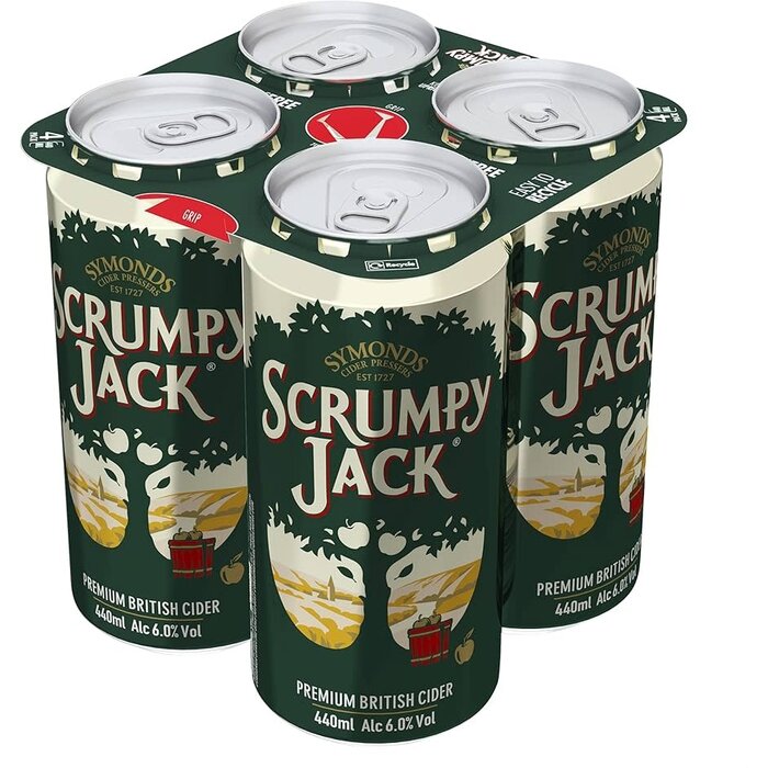 Symonds Drink Scrumpy Jack Premium British Cider 440ml