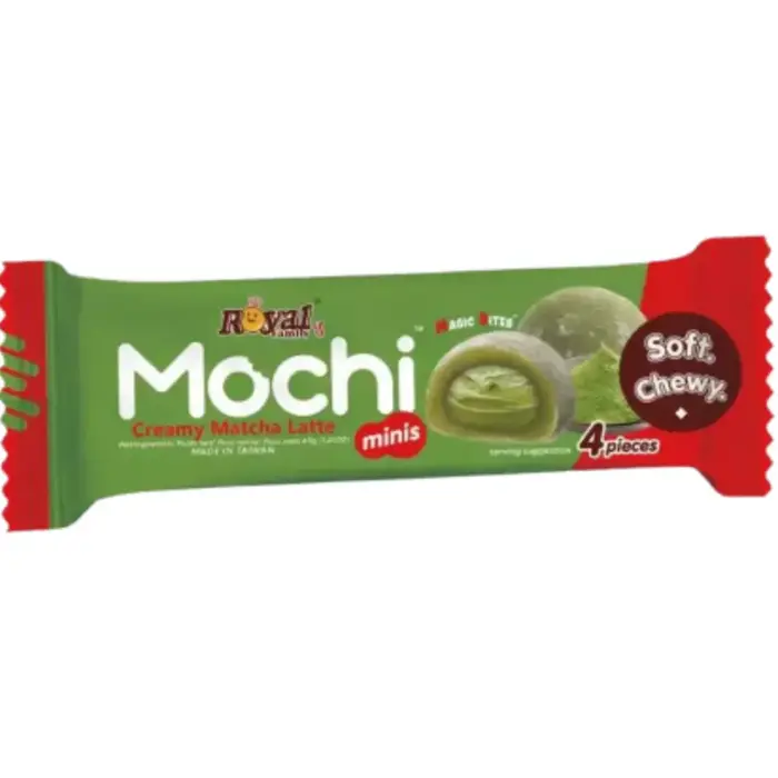 Royal Family Mochi Royal Family Magic Bites Minis, Creamy Matcha Latte 40gr Taiwan