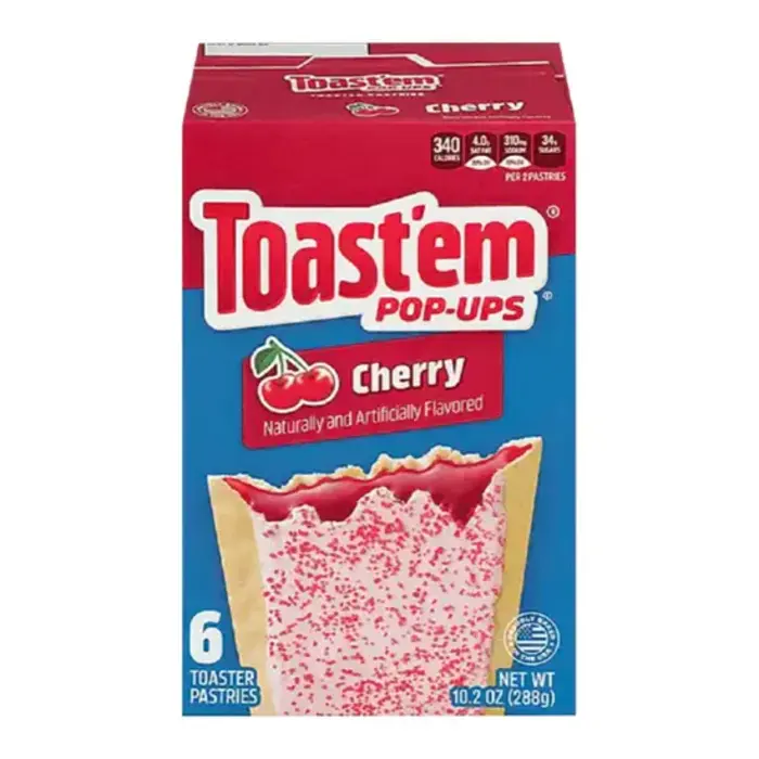 Toast'em BreakFast Toast'em Pop-Ups Frosted Cherry 288gr
