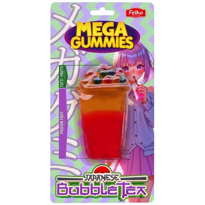 Mega Gummies Candy Mega Gummies Japanese Bubble Tea 120gr