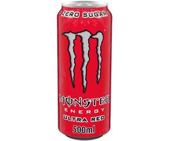 Monster Drink Monster Ultra Red 500ml US