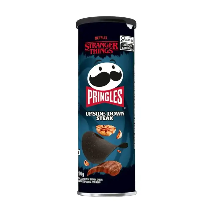 Chips Pringles Upside Down Steak 100gr Netflix Stranger Things