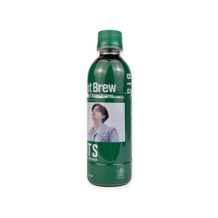 BTS Drink Hot Brew BTS Sweet Americano, Sweet Black Coffee 350ml Korea