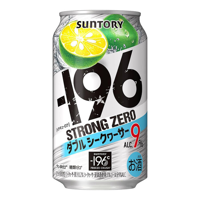 Suntory Drink -196 Strong Zero Double Citrus Depressa 350ml