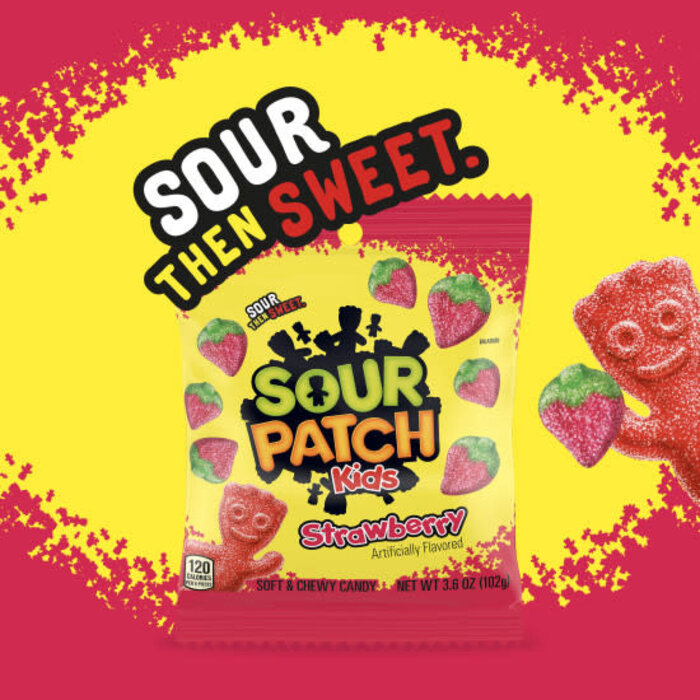 Sour Patch Kids Candy Sour Patch Kids StrawBerry 130gr