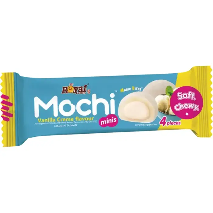 Royal Family Mochi Royal Family Magic Bites Minis, Vanilla Cream 40gr Taiwan