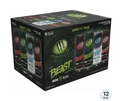 Monster Drink Monster The Beast HARD, Variety Pack 1, 12x355ml US