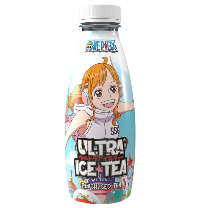 Ultra Pop Drink Ultra Ice Tea One Piece, Nami, Peach Iced Tea 500ml