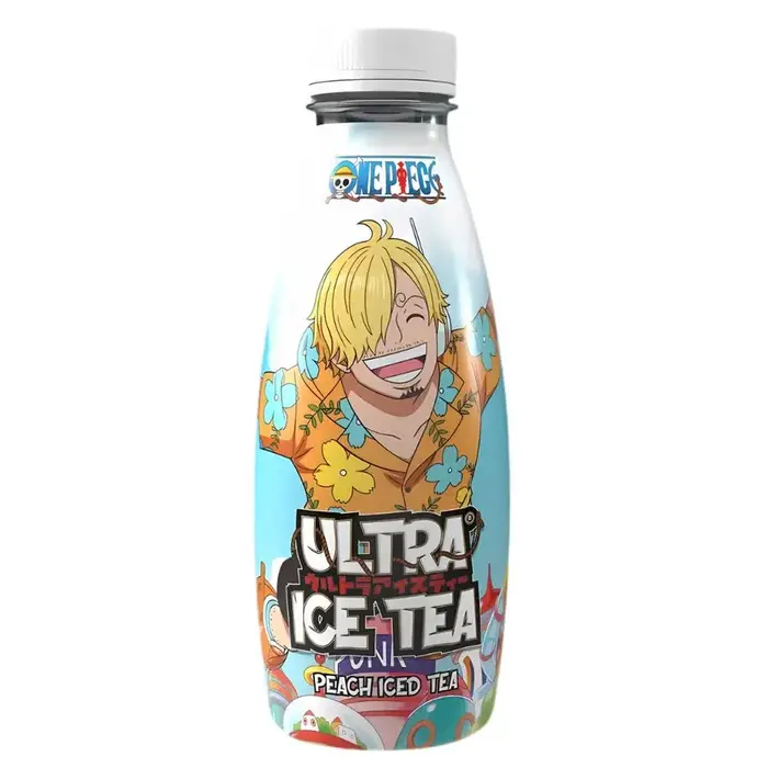 Ultra Pop Drink Ultra Ice Tea One Piece, Sanji, Peach Iced Tea 500ml
