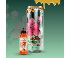 Arizona Drink Arizona Spicy, Green Tea with Mike's Hot Honey, Deliciously Spicy! 650ml